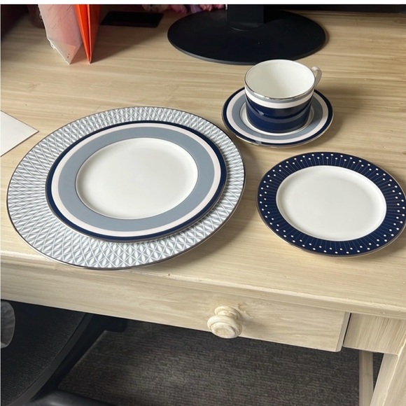 Kate Spade for Lenox Mercer Drive 5 piece Place Setting NIB